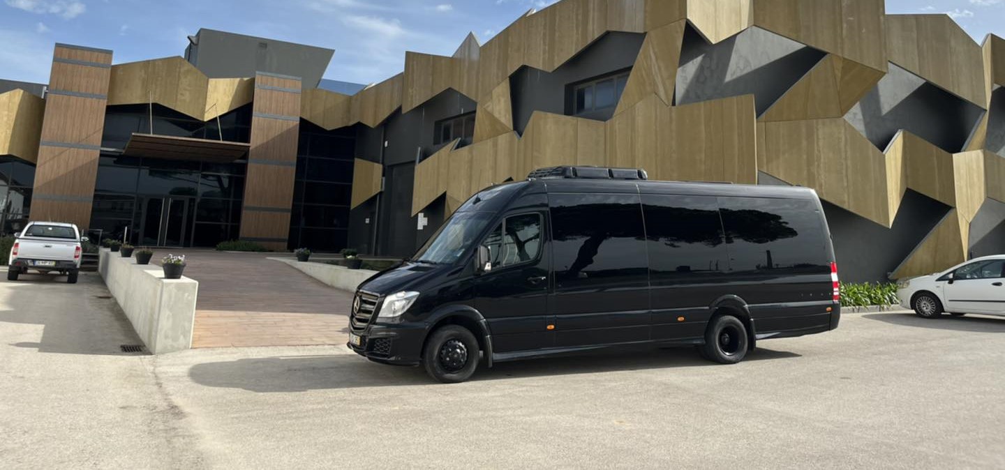 Minibus West Shuttle em evento